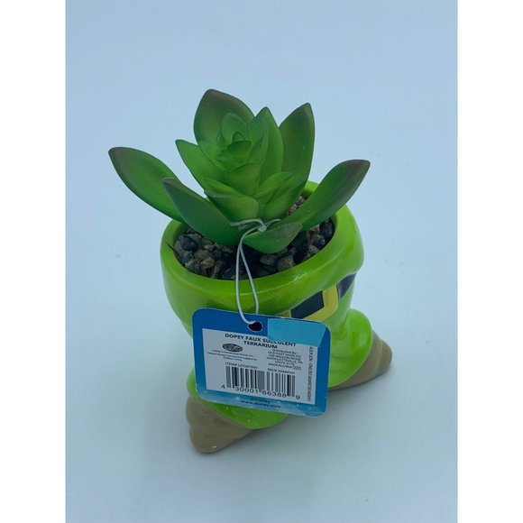 Disney Dopey Ceramic mini planter with Faux Succulent - Picture 3 of 5